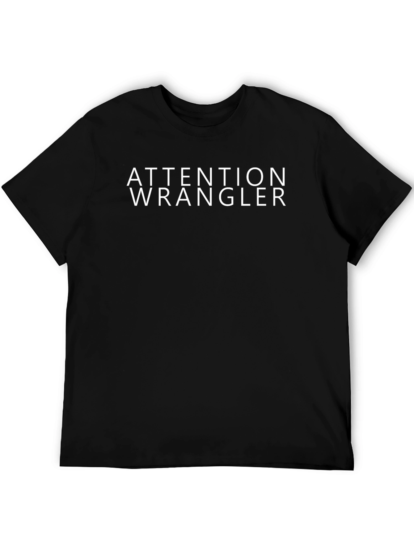 Attention Wrangler Black T-Shirt