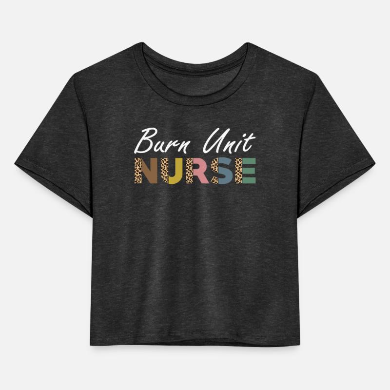 Burn Unit Nurse Leopard Pattern