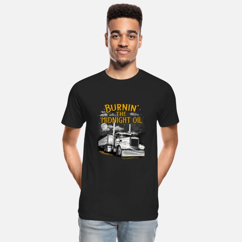 Burning the midnight oil tshirt -gift