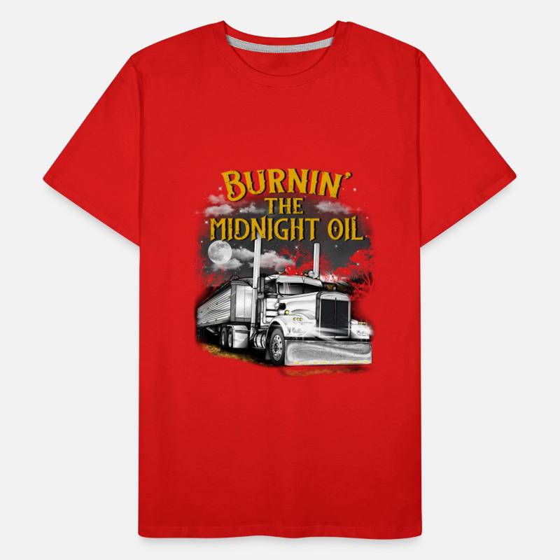 Burning the midnight oil tshirt -gift