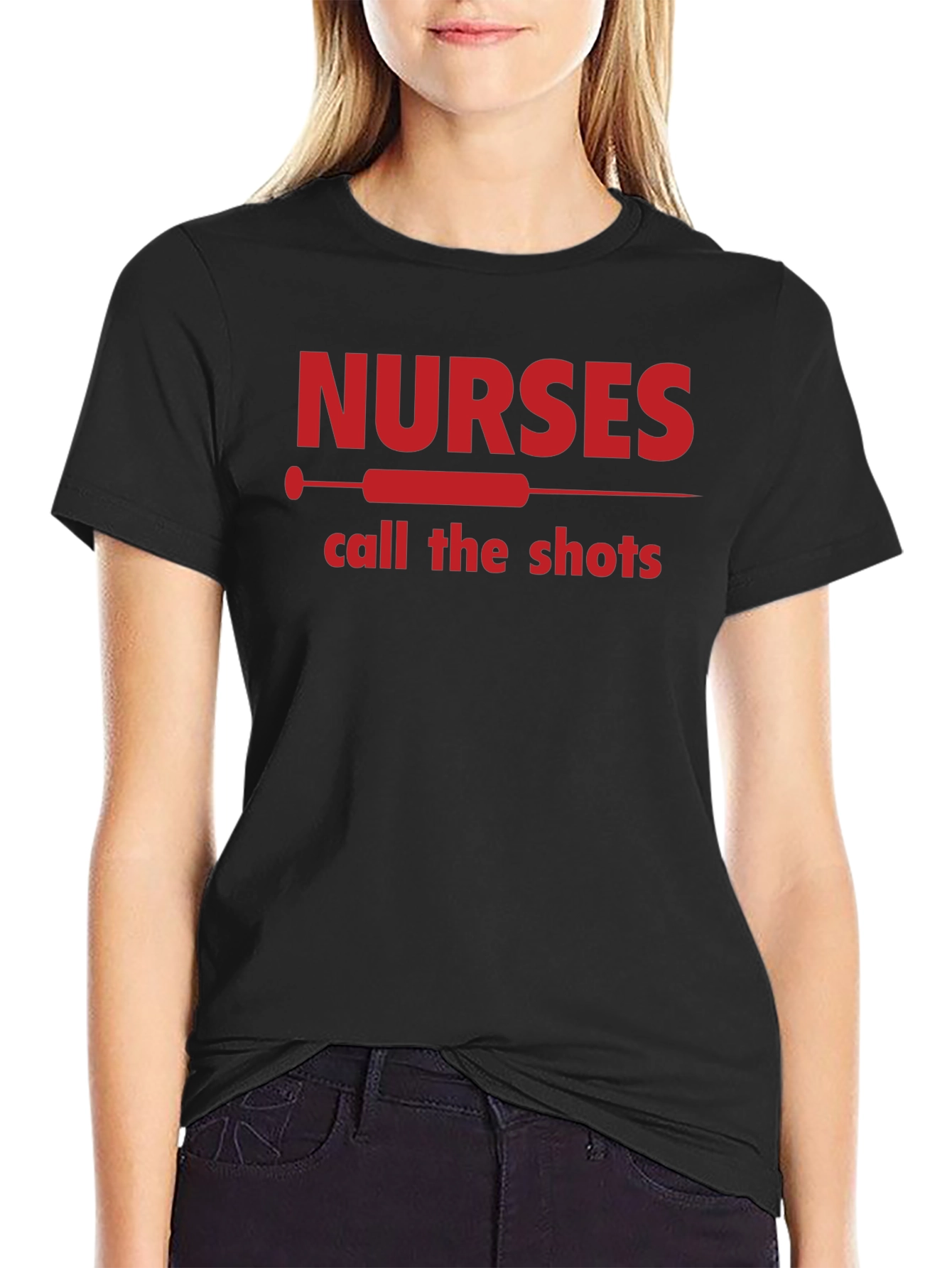 Nurses Call The Shots T-Shirt - Medical Staff Apparel