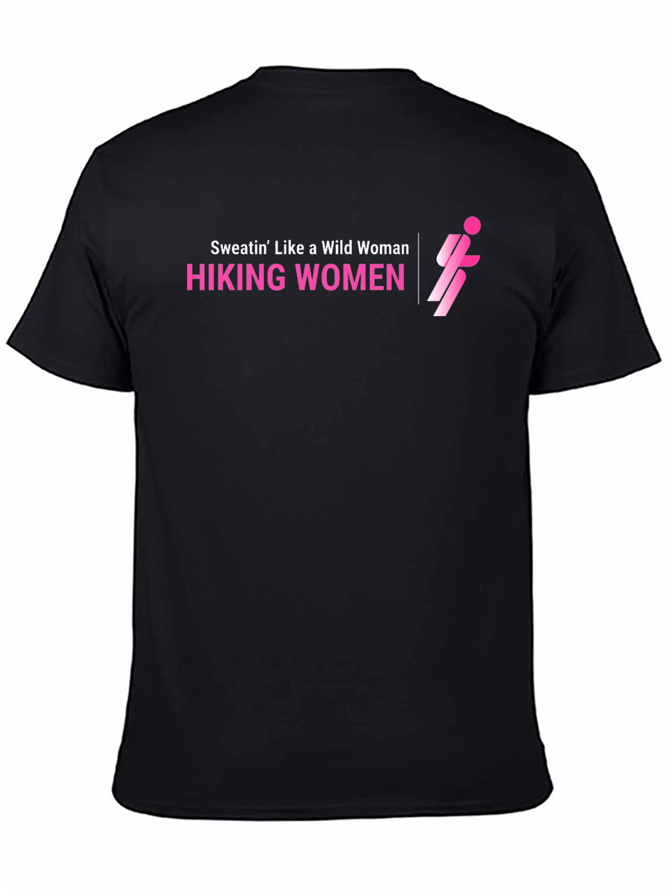 Hiking Women T-Shirt Wild Woman Sweat Active Tee