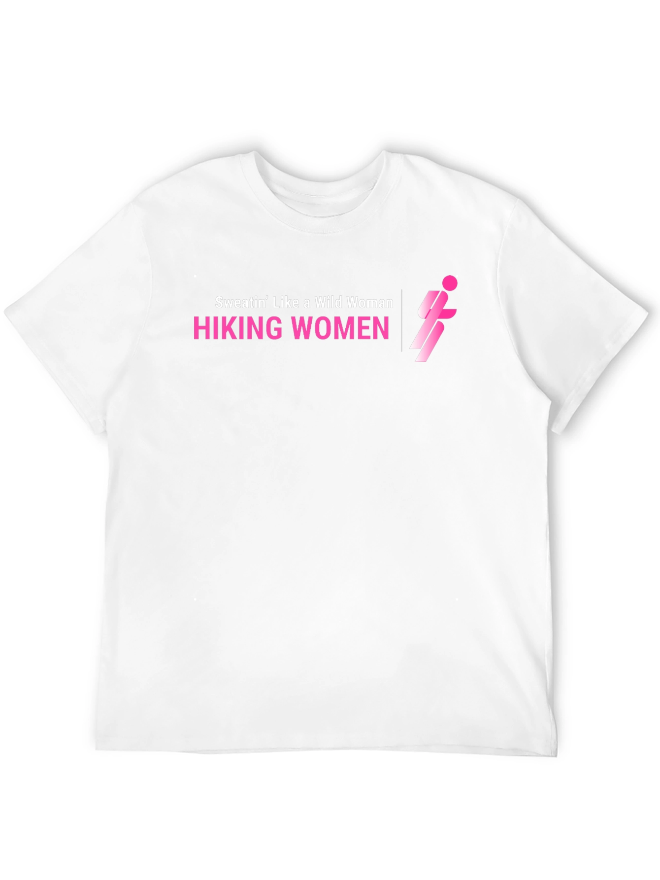 Hiking Women T-Shirt Wild Woman Sweat Active Tee