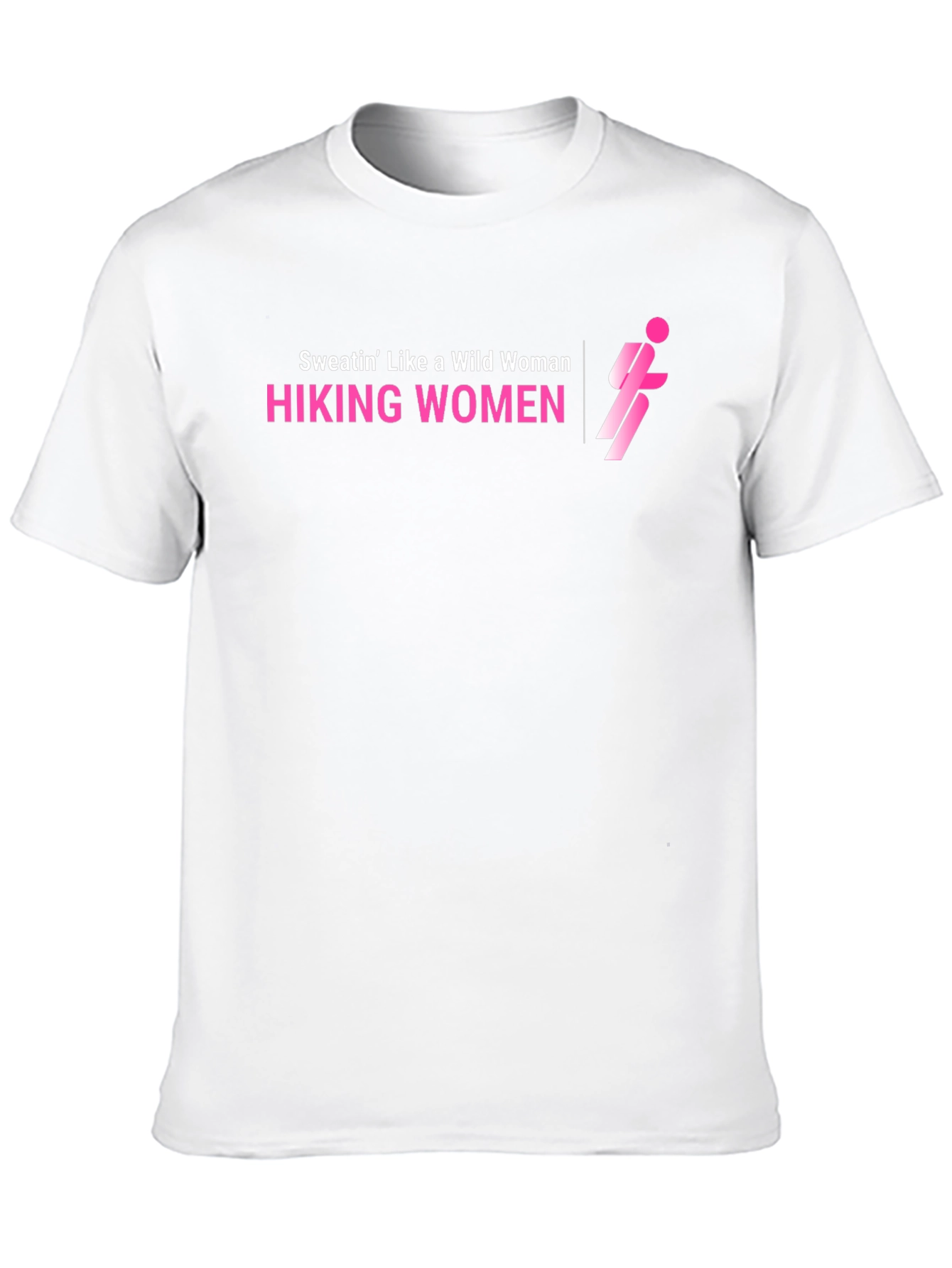 Hiking Women T-Shirt Wild Woman Sweat Active Tee