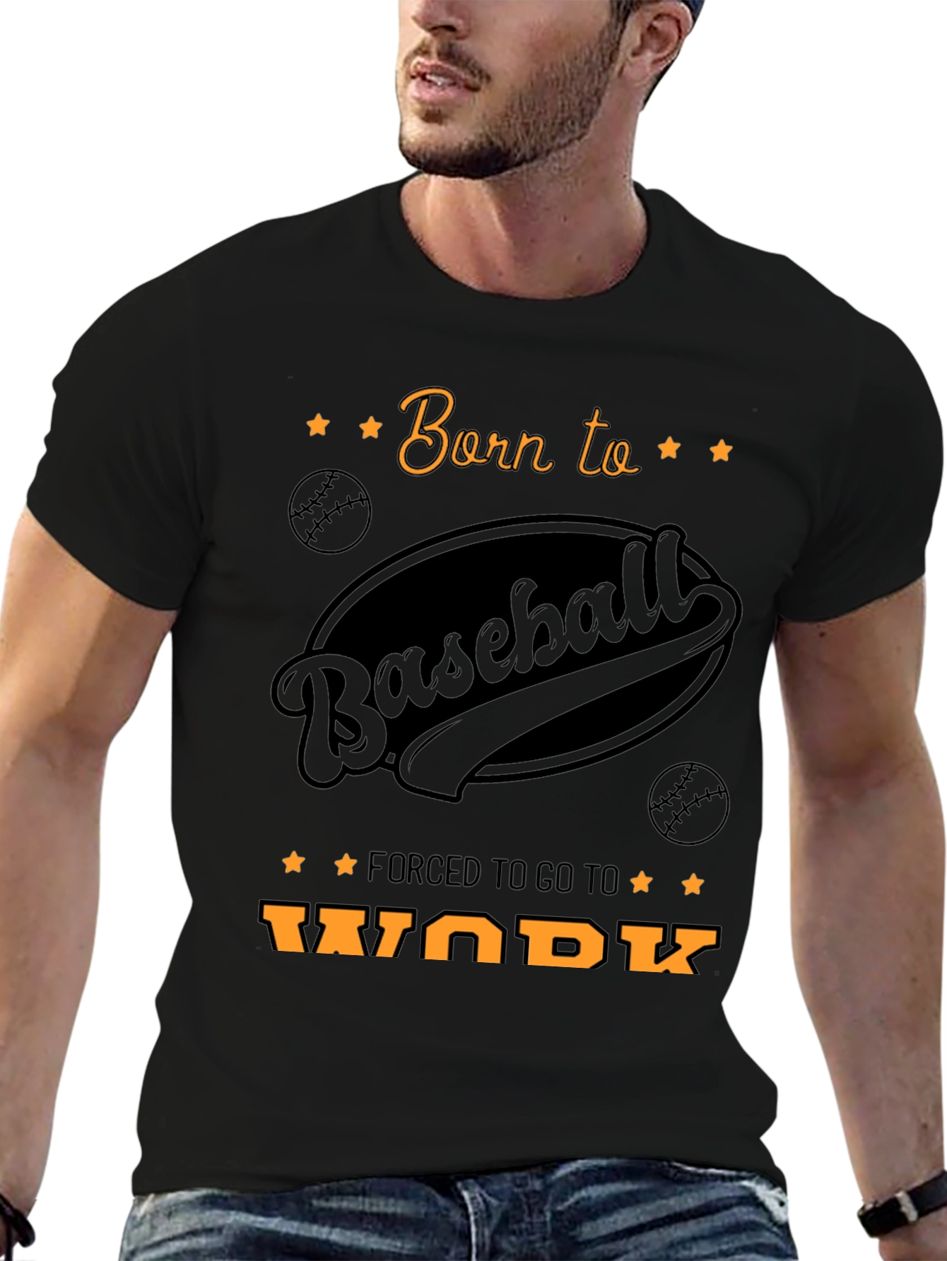 Born to Baseball Funny T-Shirt