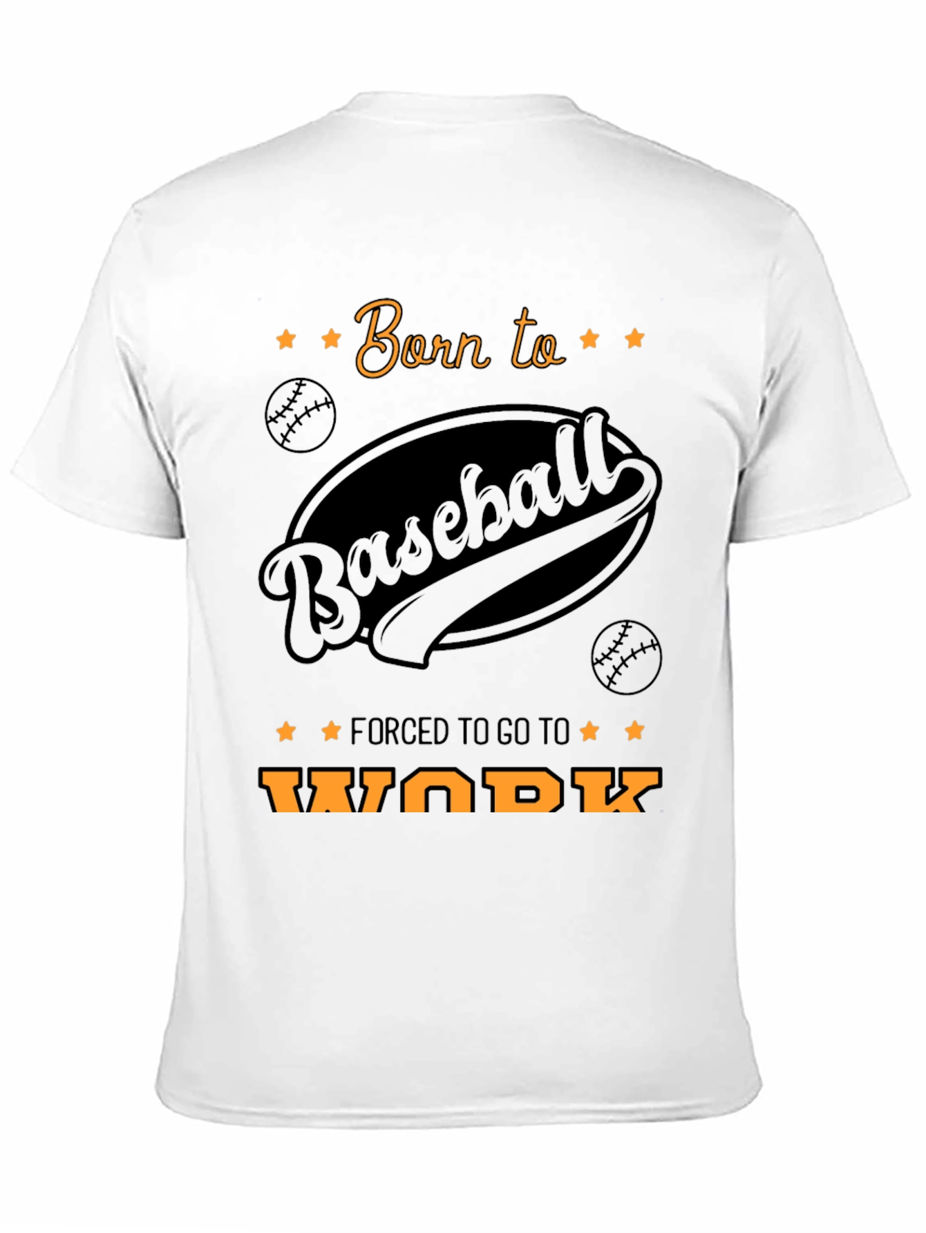 Born to Baseball Funny T-Shirt