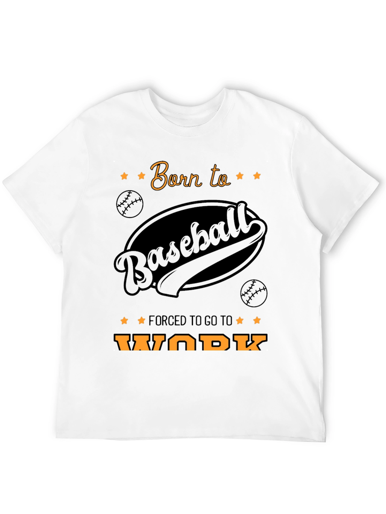 Born to Baseball Funny T-Shirt