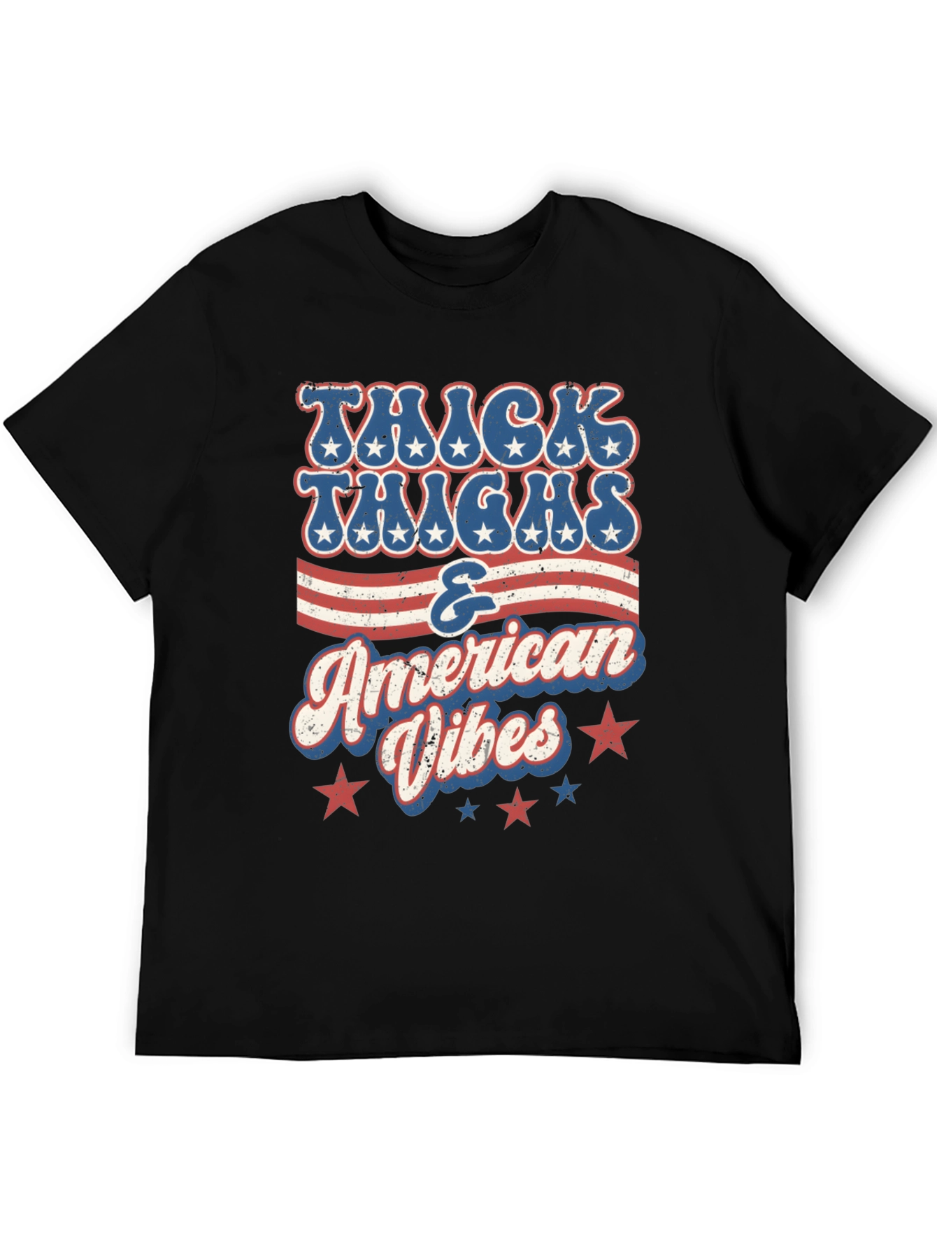 Thick Thighs American Vibes Graphic Tee