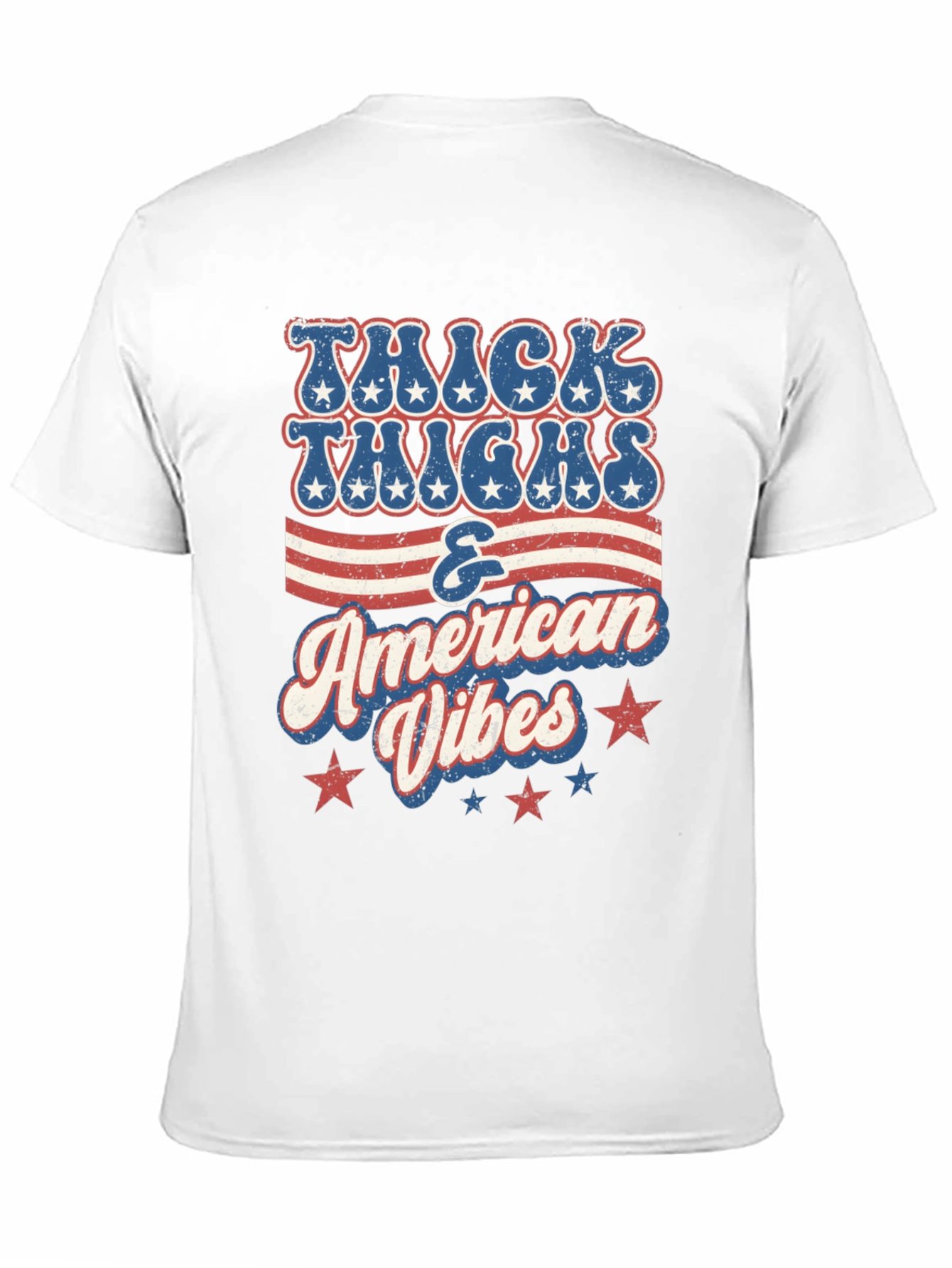 Thick Thighs American Vibes Graphic Tee