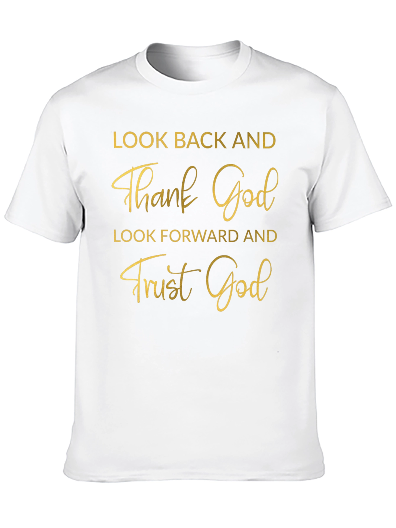 Faith-Inspired Black T-Shirt