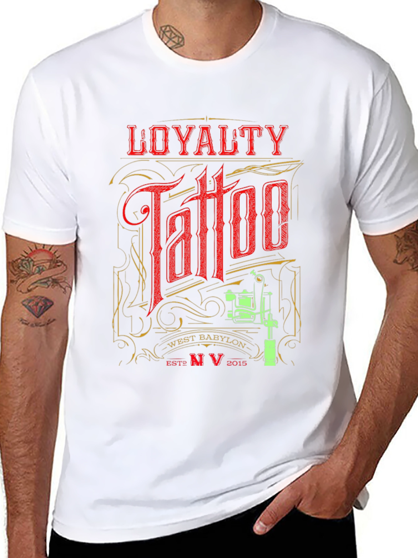 Loyalty Tattoo Tee - West Babylon Est. 2015