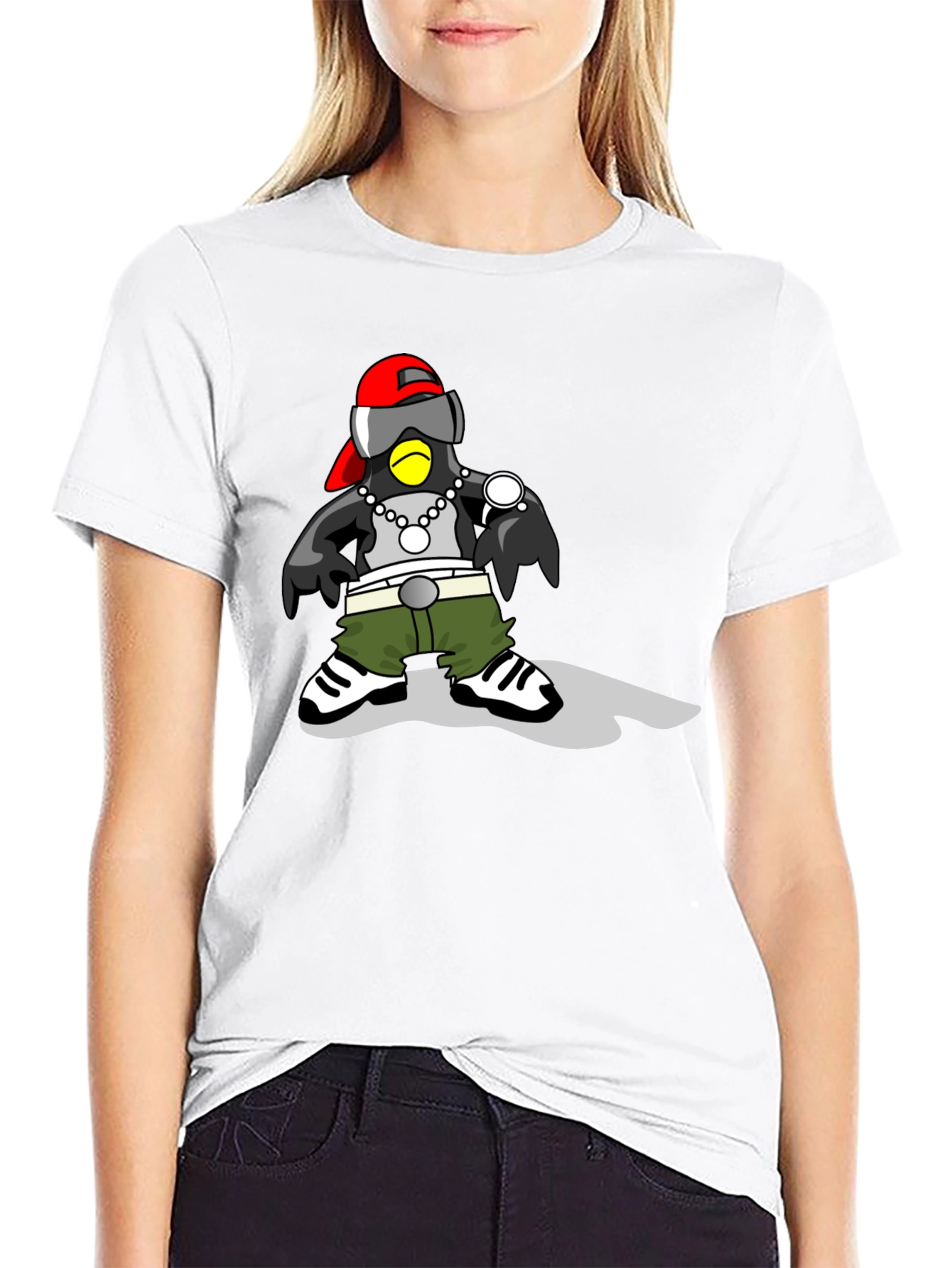 Cartoon Penguin T-Shirt - Urban Style