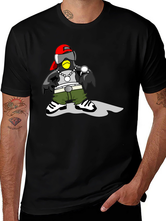 Cartoon Penguin T-Shirt - Urban Style