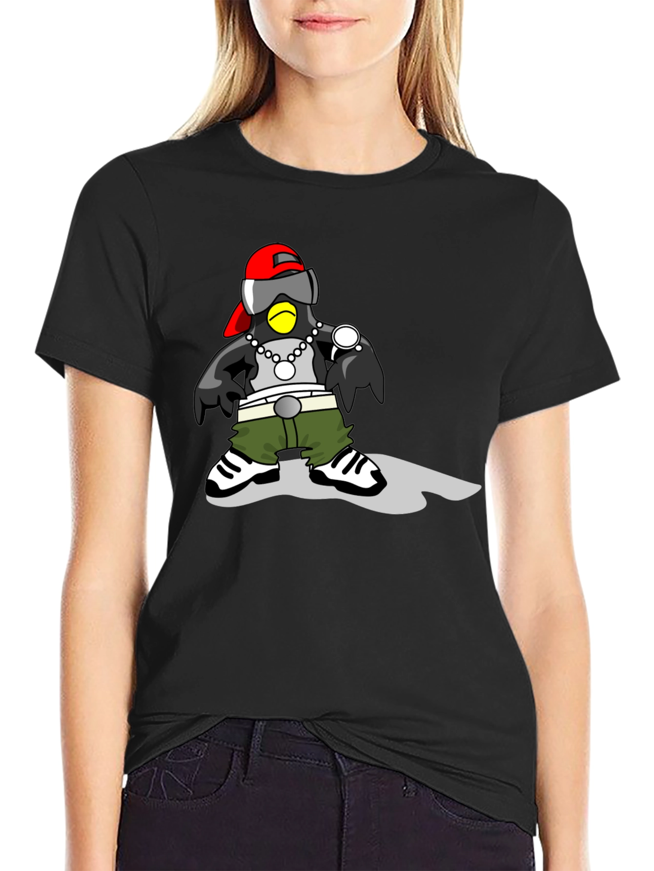 Cartoon Penguin T-Shirt - Urban Style
