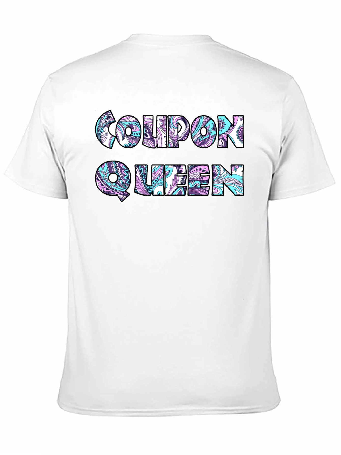 Coupon Queen Black T-Shirt