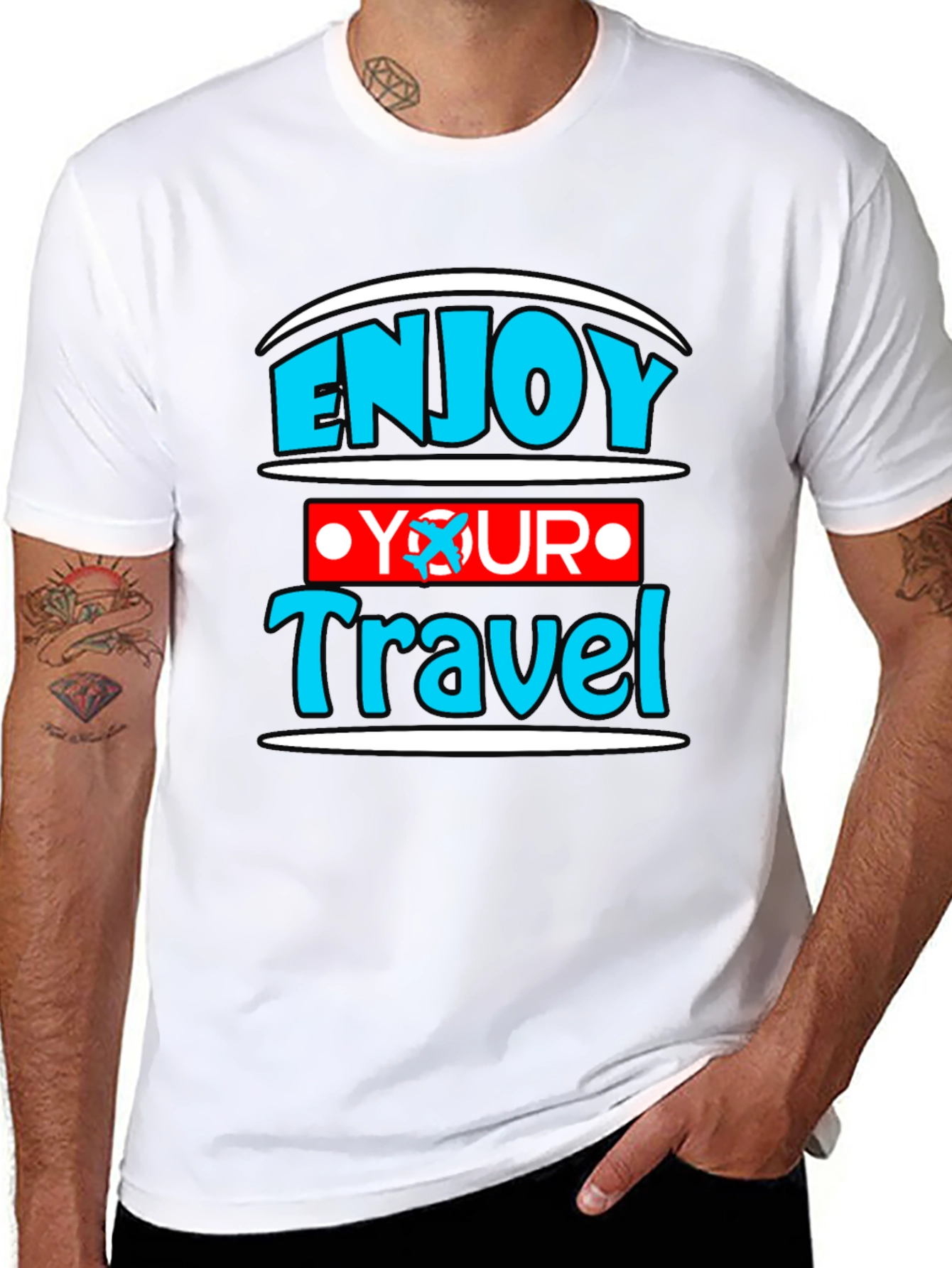 Enjoy Your Travel Graphic T-Shirt