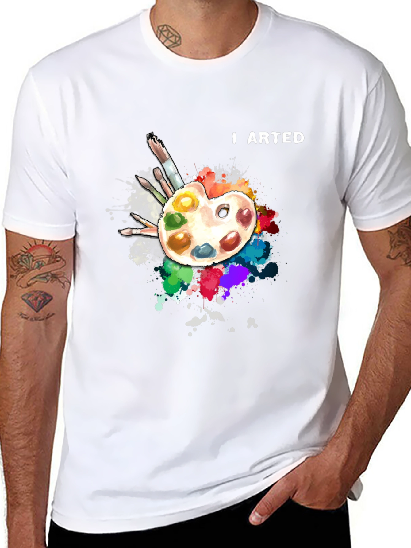 I Arted T-Shirt - Artist Palette