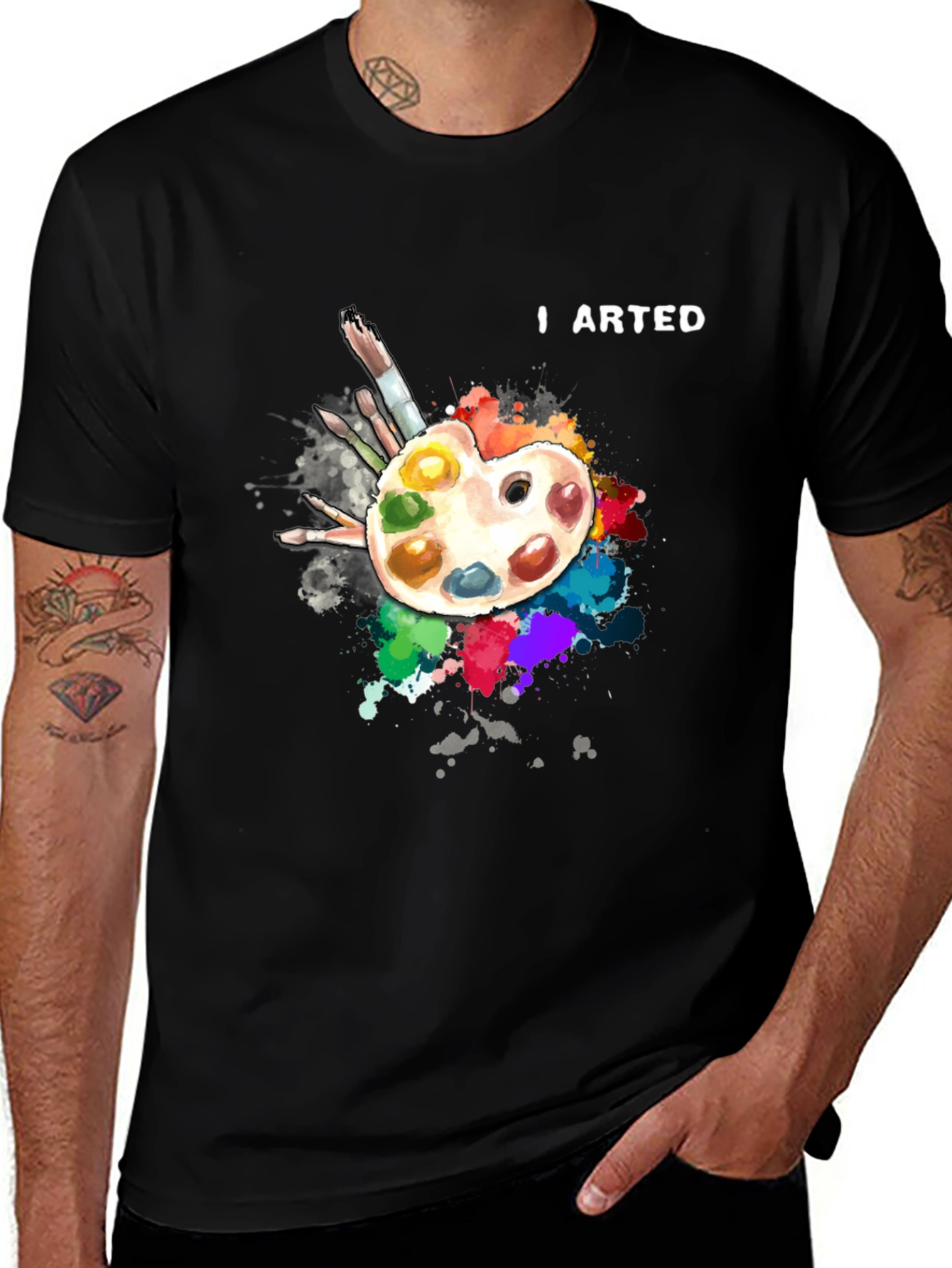 I Arted T-Shirt - Artist Palette