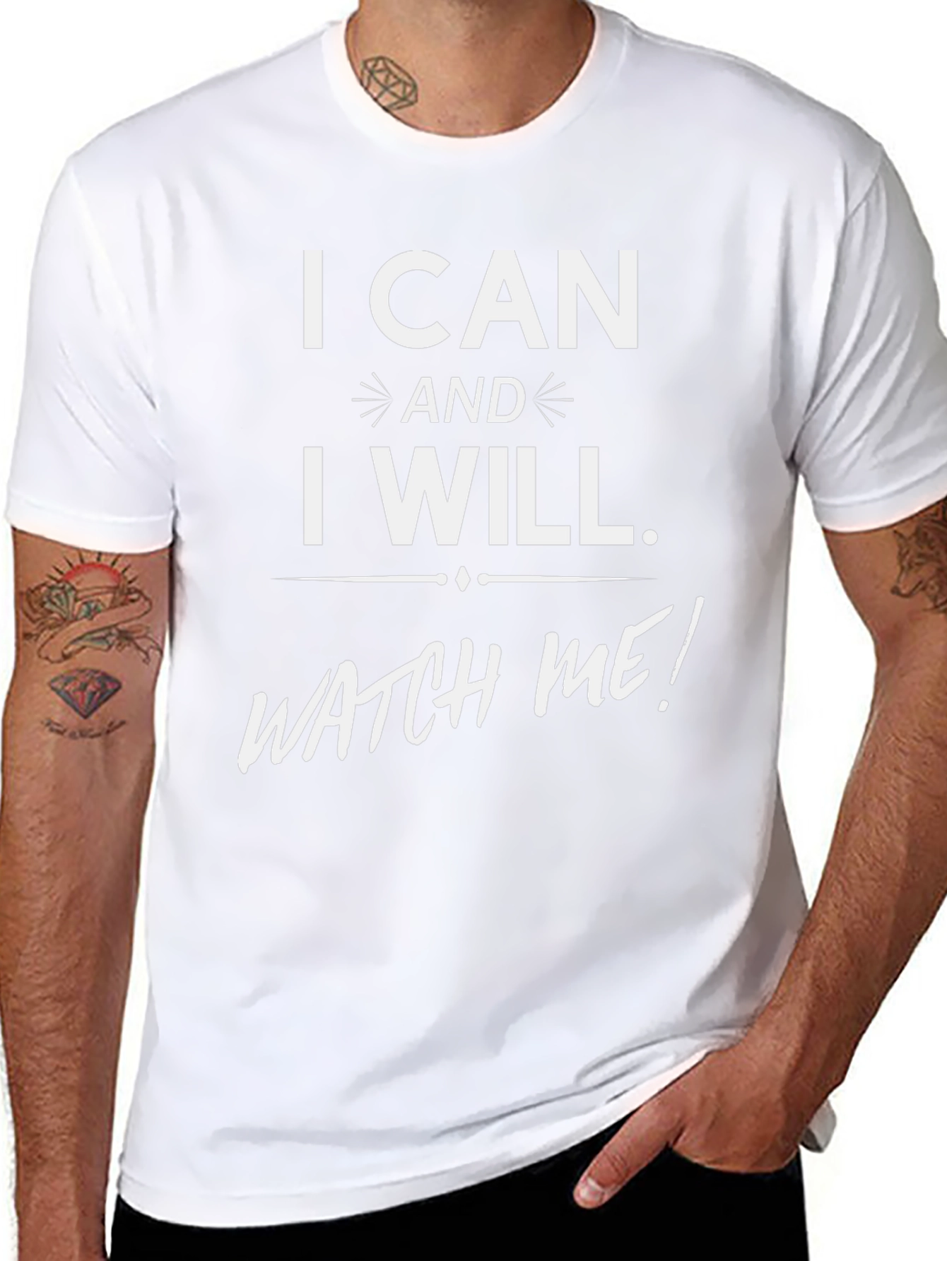 I Can and I Will Graphic T-Shirt