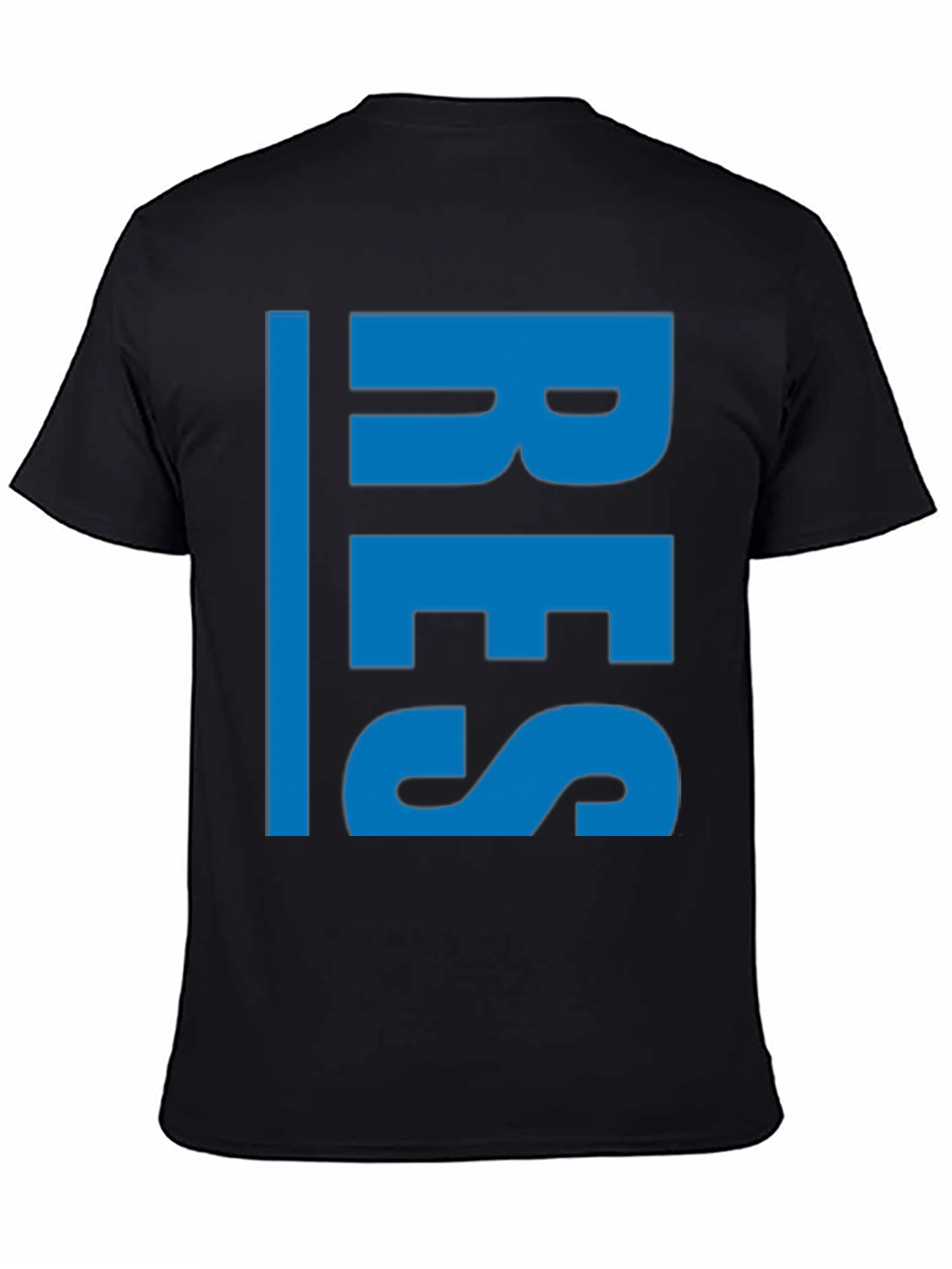 RES Graphic Tee - Black Cotton T-Shirt