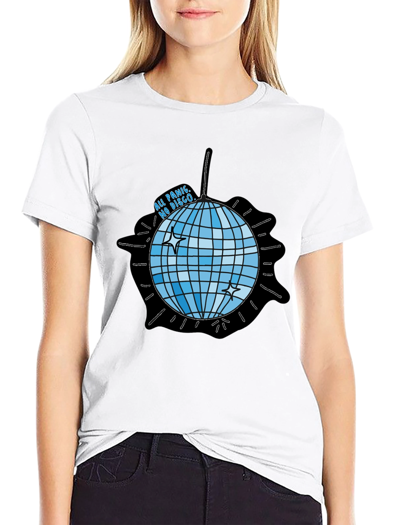 All Panic No Disco T-Shirt