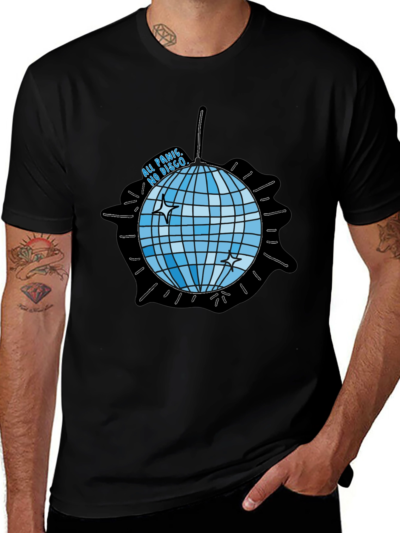 All Panic No Disco T-Shirt