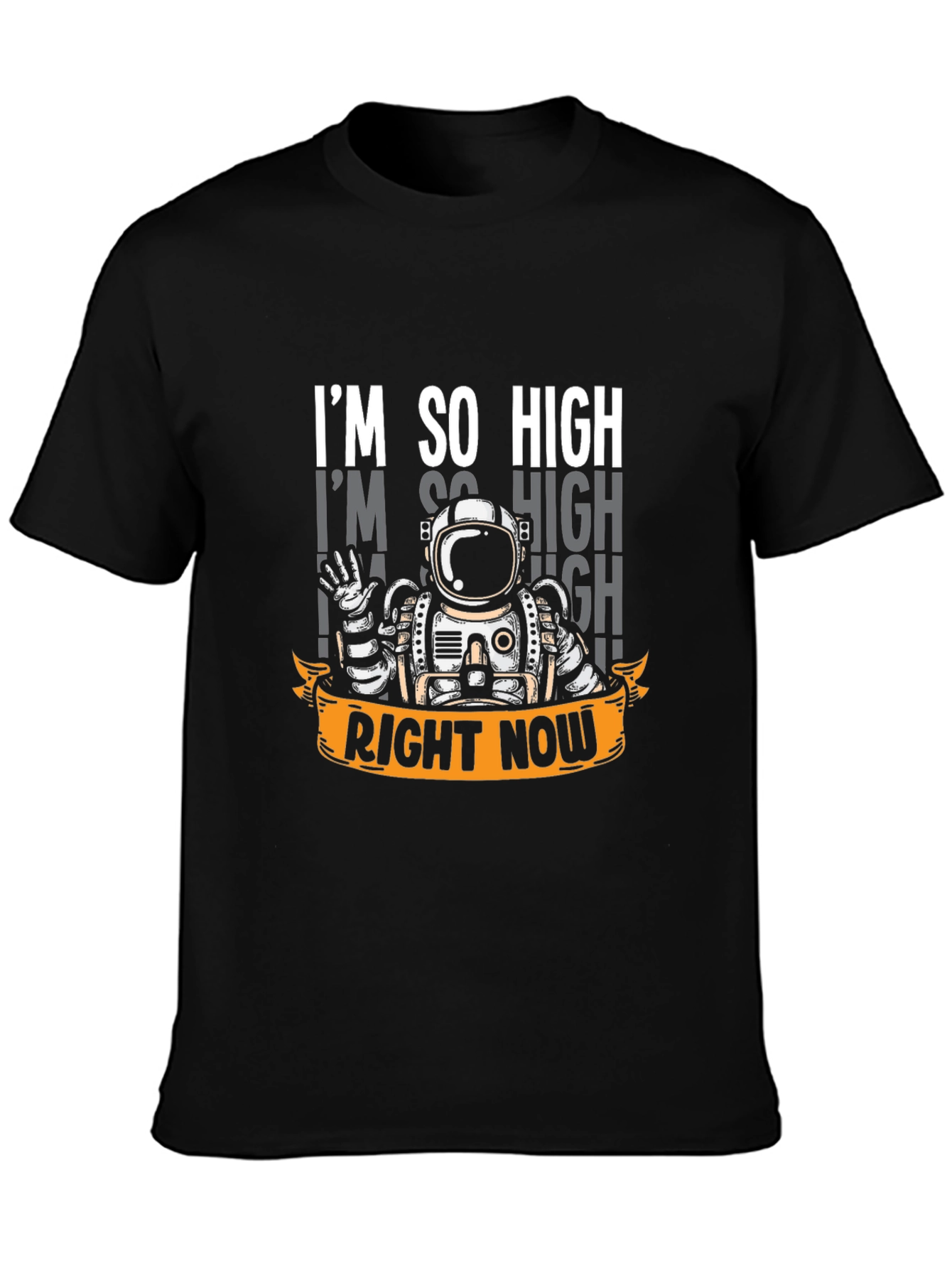 Im So High Astronaut Graphic T-Shirt