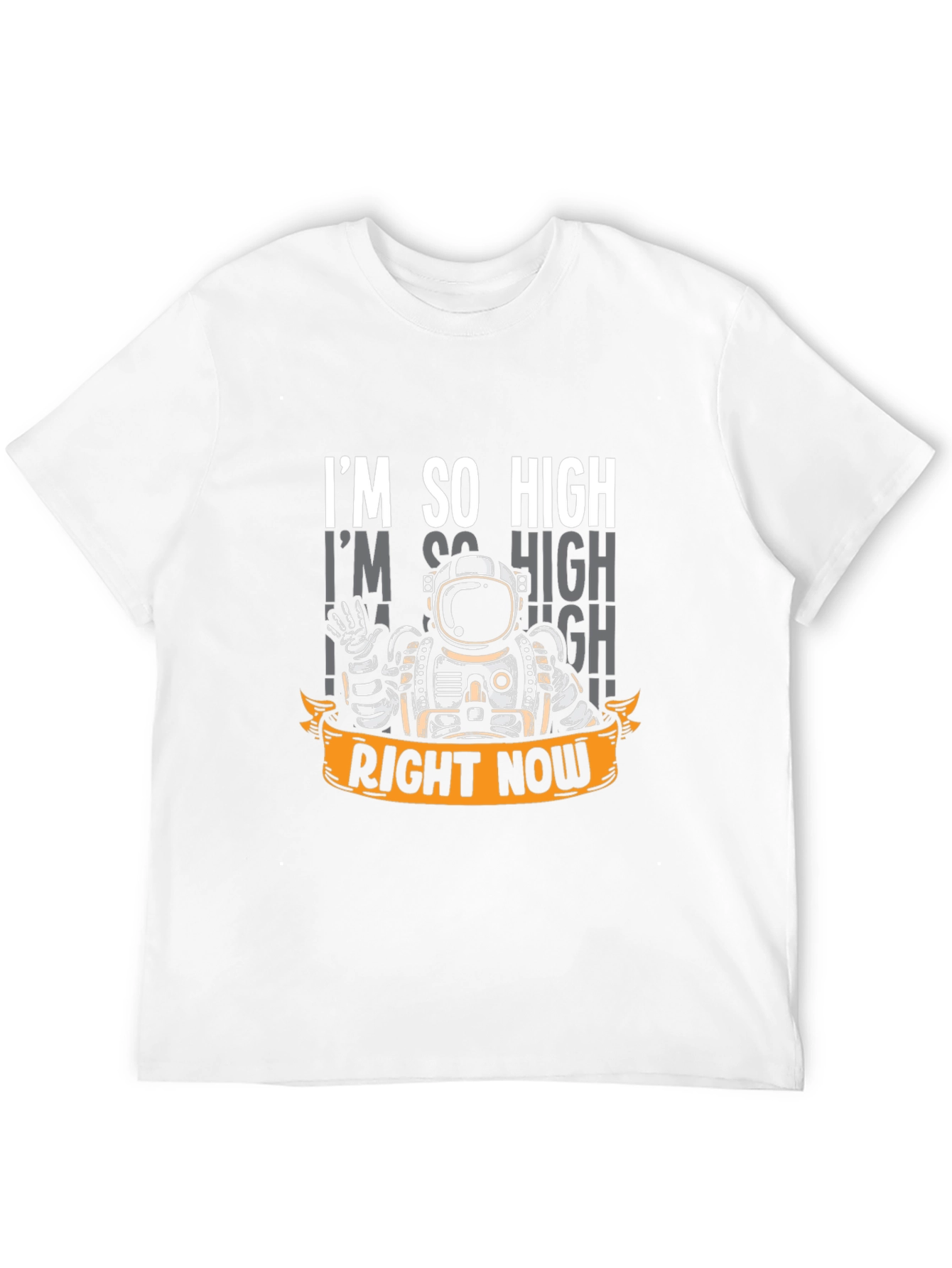 Im So High Astronaut Graphic T-Shirt