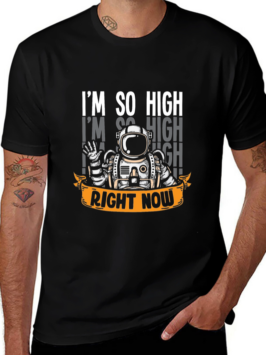 Im So High Astronaut Graphic T-Shirt