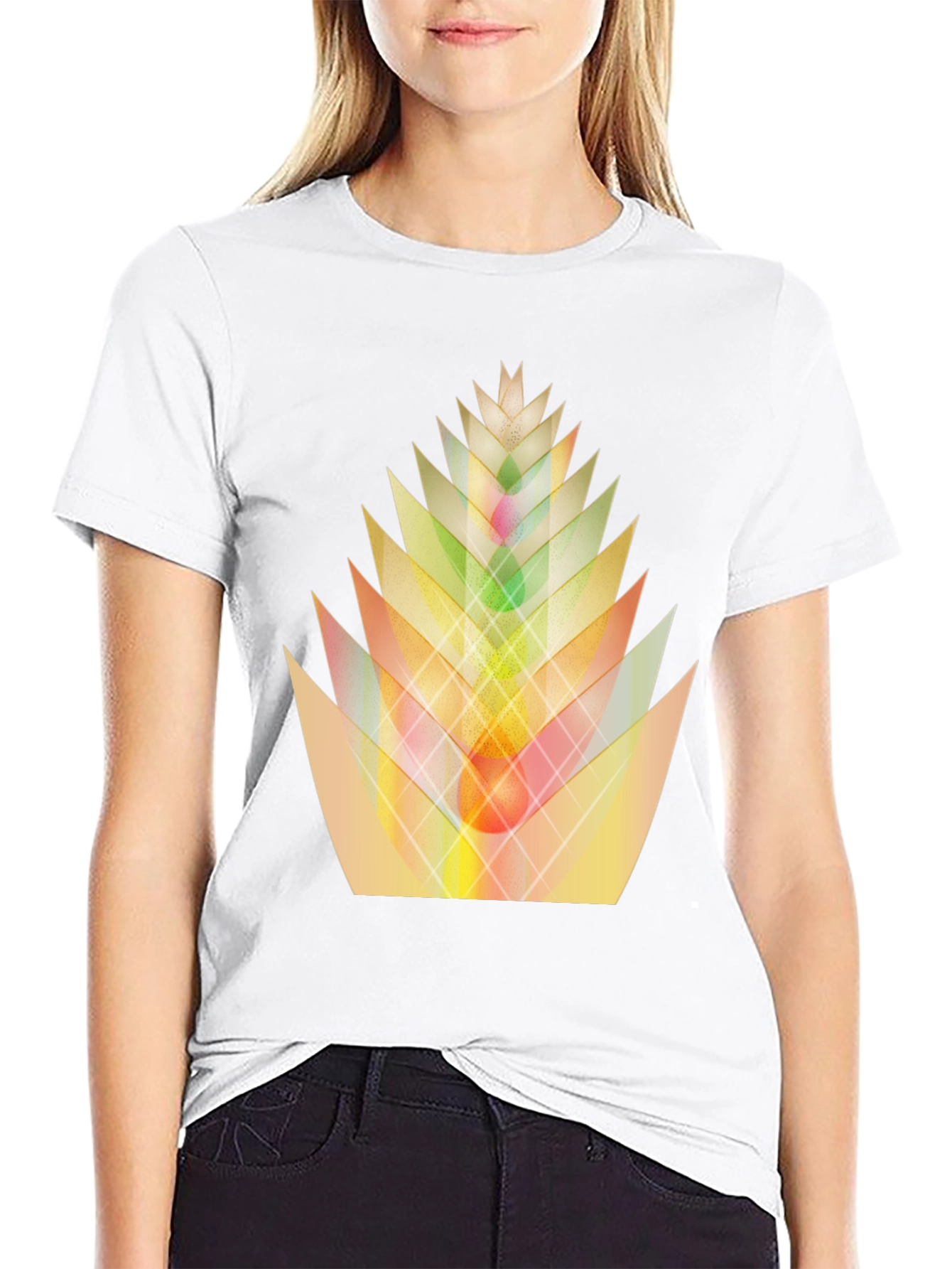 Geometric Art T-Shirt - Modern Minimalist Design