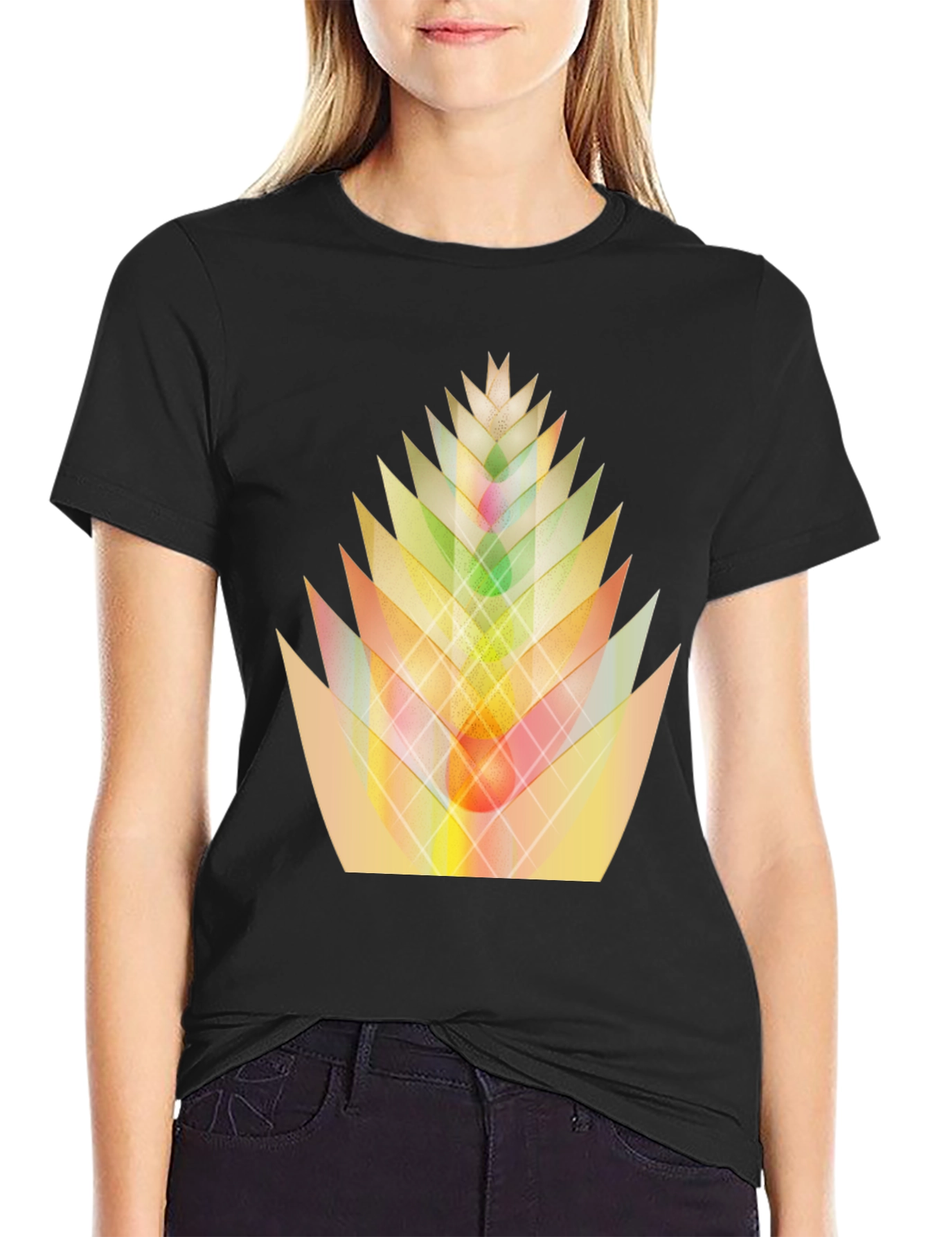 Geometric Art T-Shirt - Modern Minimalist Design