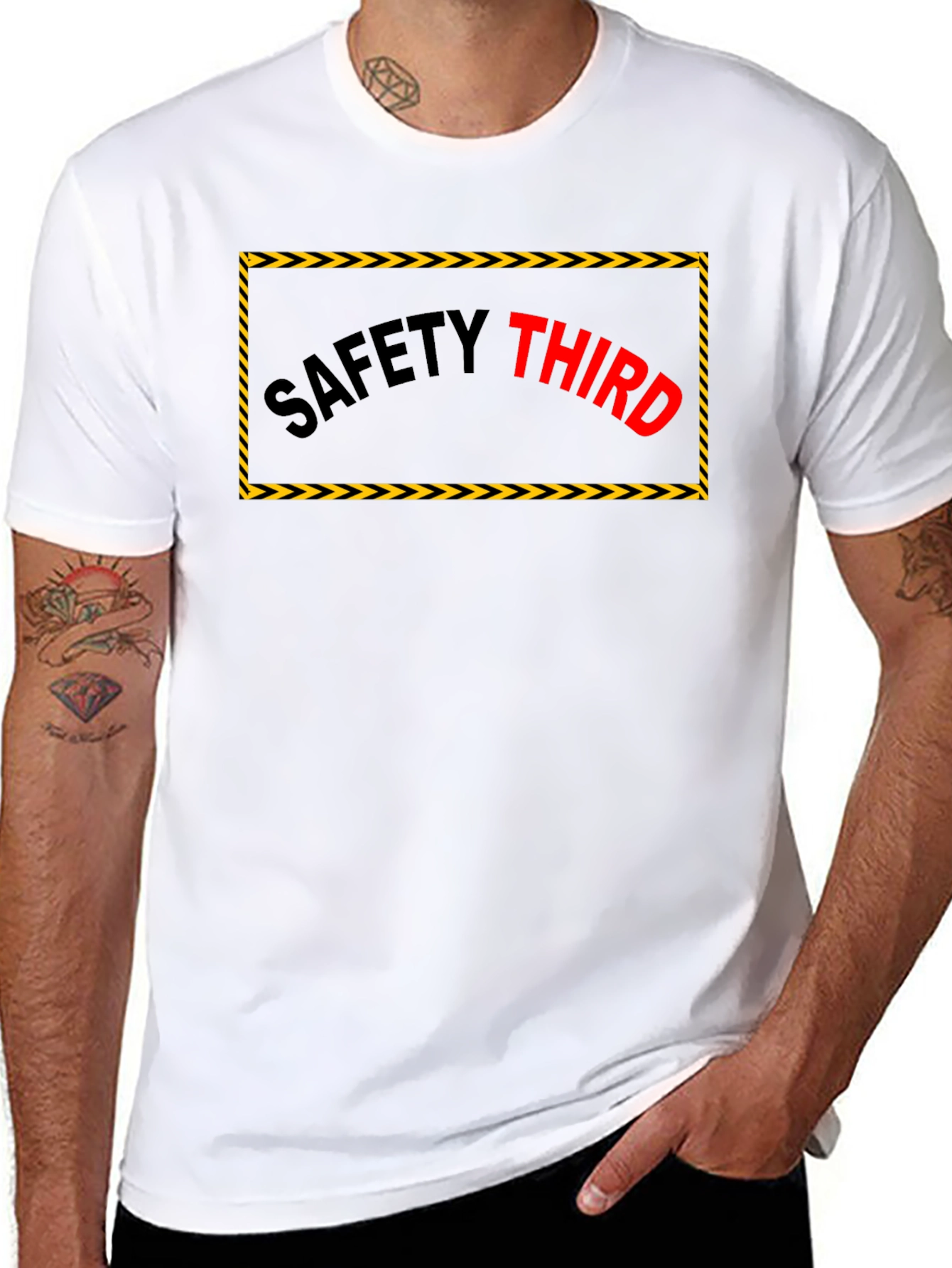 Safety Third Graphic T-Shirt