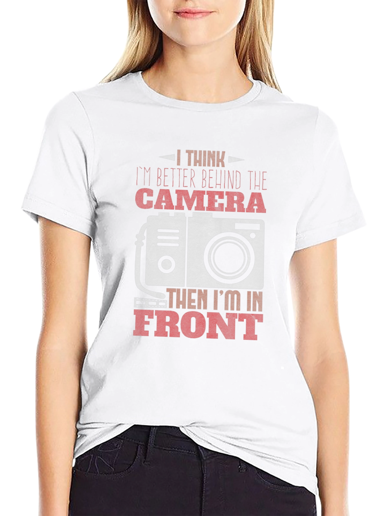 Behind the Camera Graphic T-Shirt