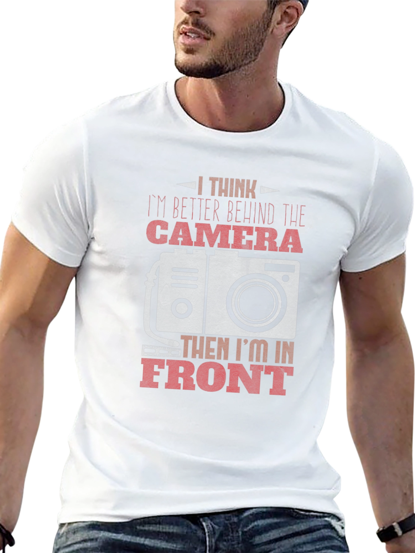 Behind the Camera Graphic T-Shirt