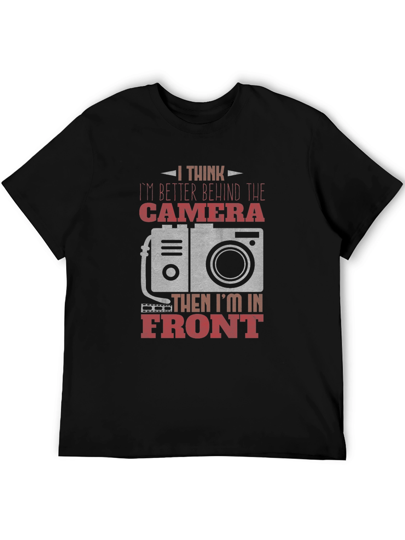Behind the Camera Graphic T-Shirt