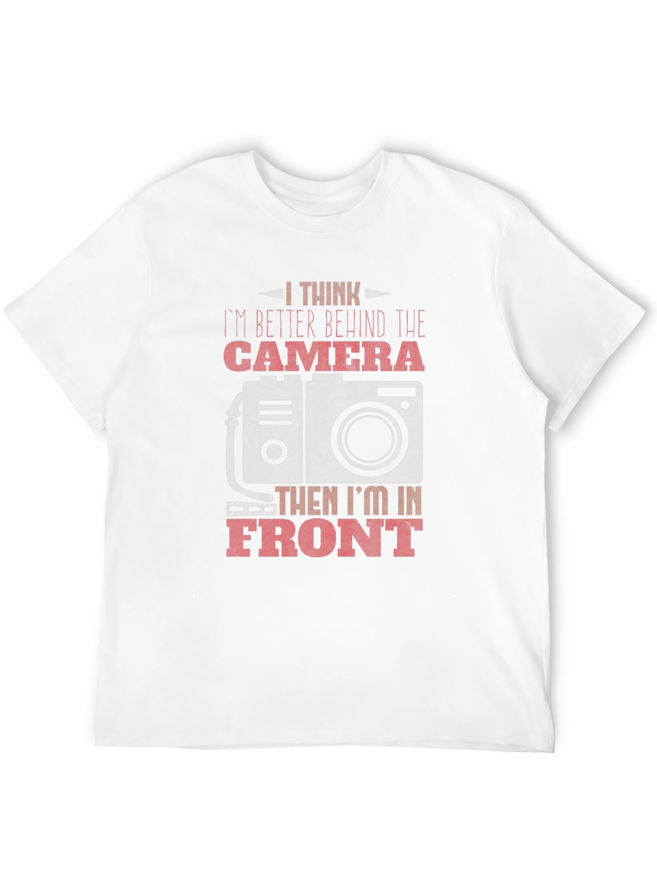Behind the Camera Graphic T-Shirt
