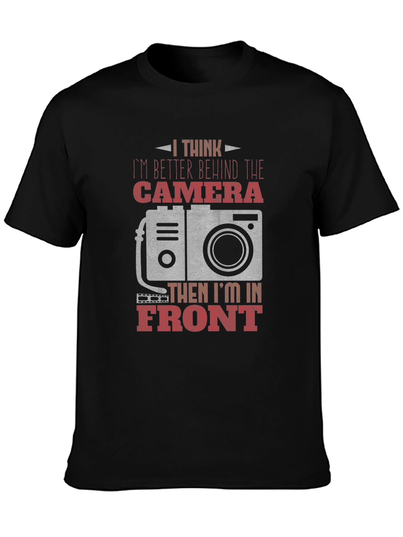 Behind the Camera Graphic T-Shirt