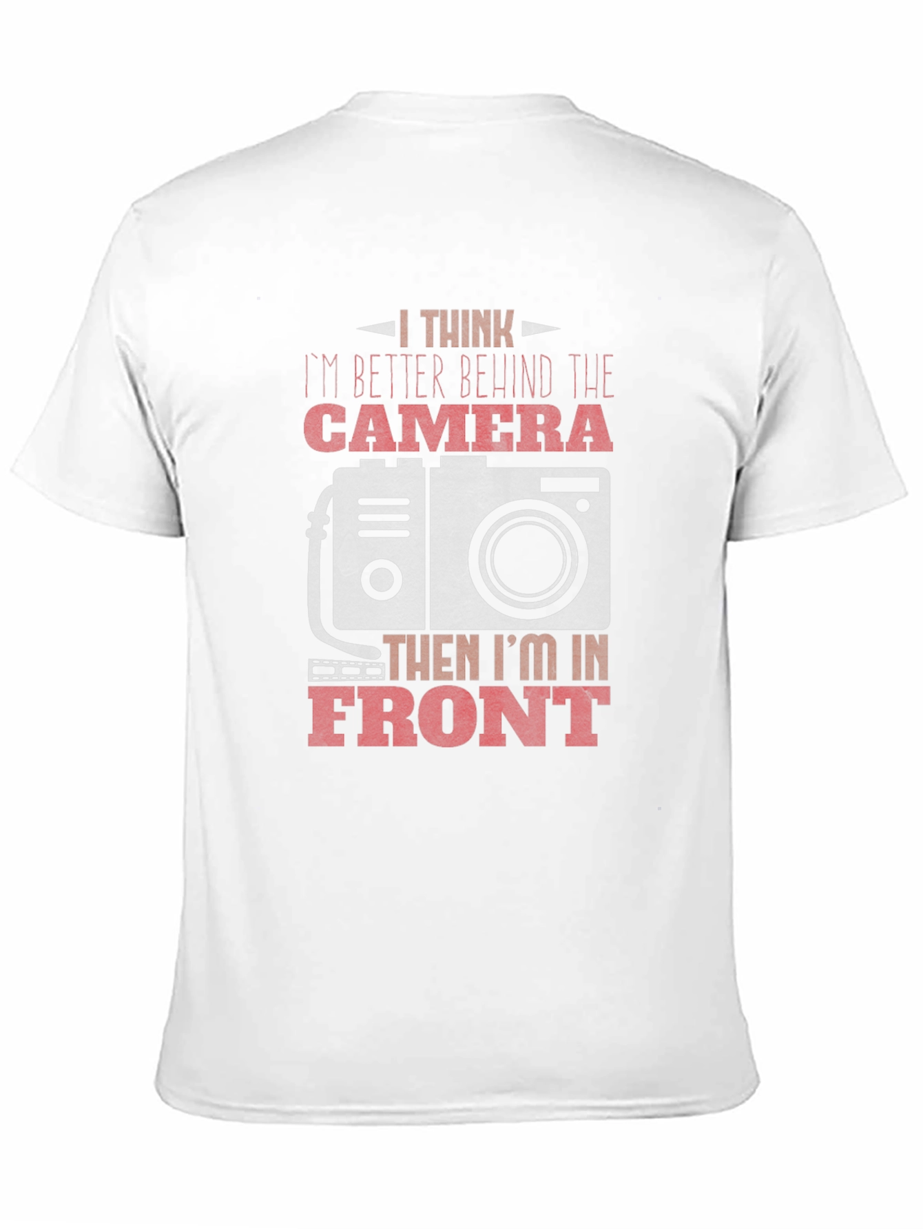 Behind the Camera Graphic T-Shirt