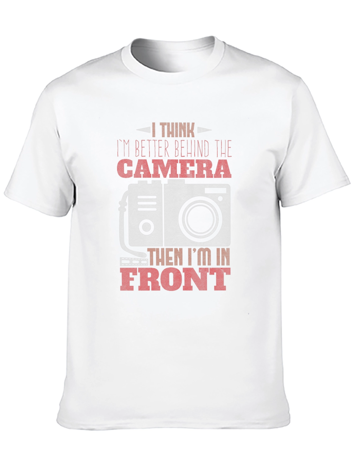 Behind the Camera Graphic T-Shirt