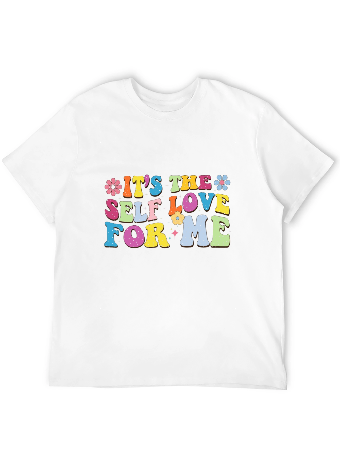 Self Love Graphic Tee - Black Cotton T-Shirt