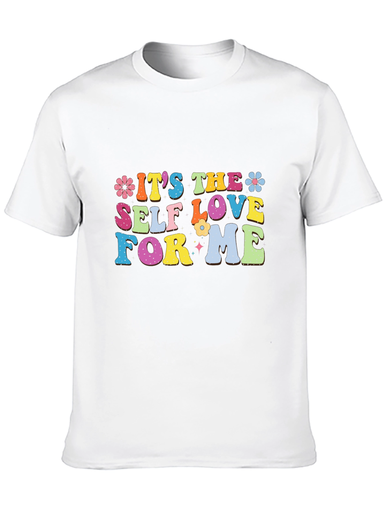 Self Love Graphic Tee - Black Cotton T-Shirt