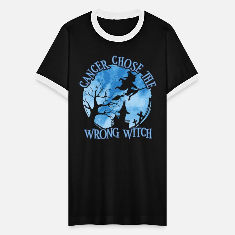 Cancer Witch Light Blue Prostate Cancer