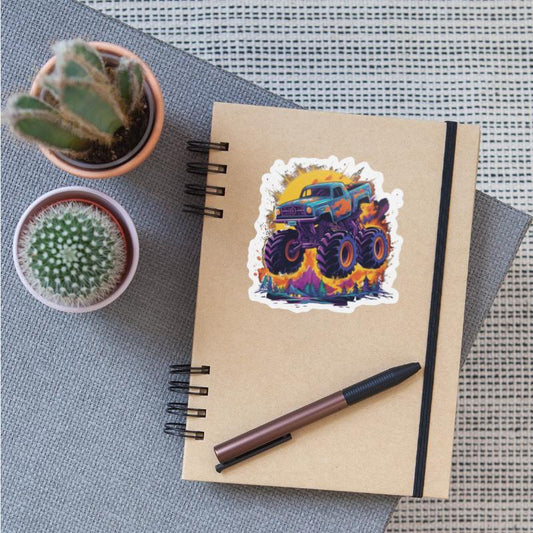 Cartoon Monster Truck