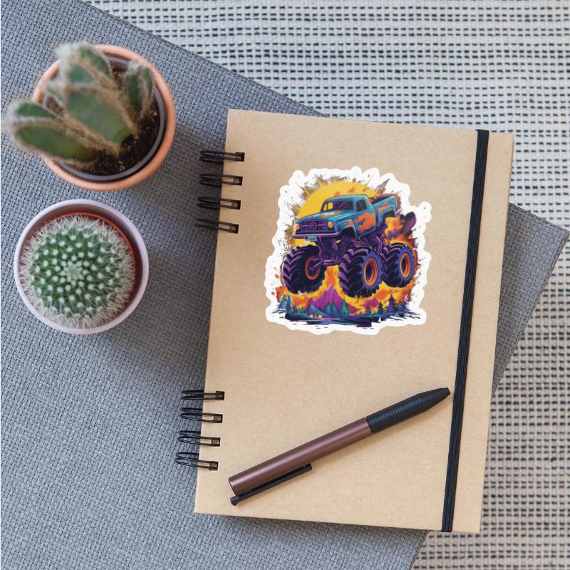 Cartoon Monster Truck