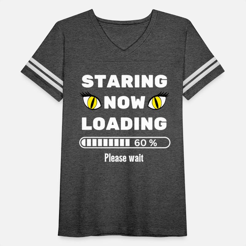 Cat eyes staring now loading please wait-sarcastic