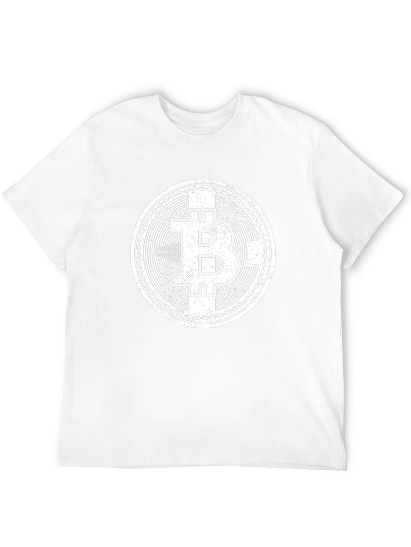 Bitcoin Cryptocurrency Graphic T-Shirt - Black