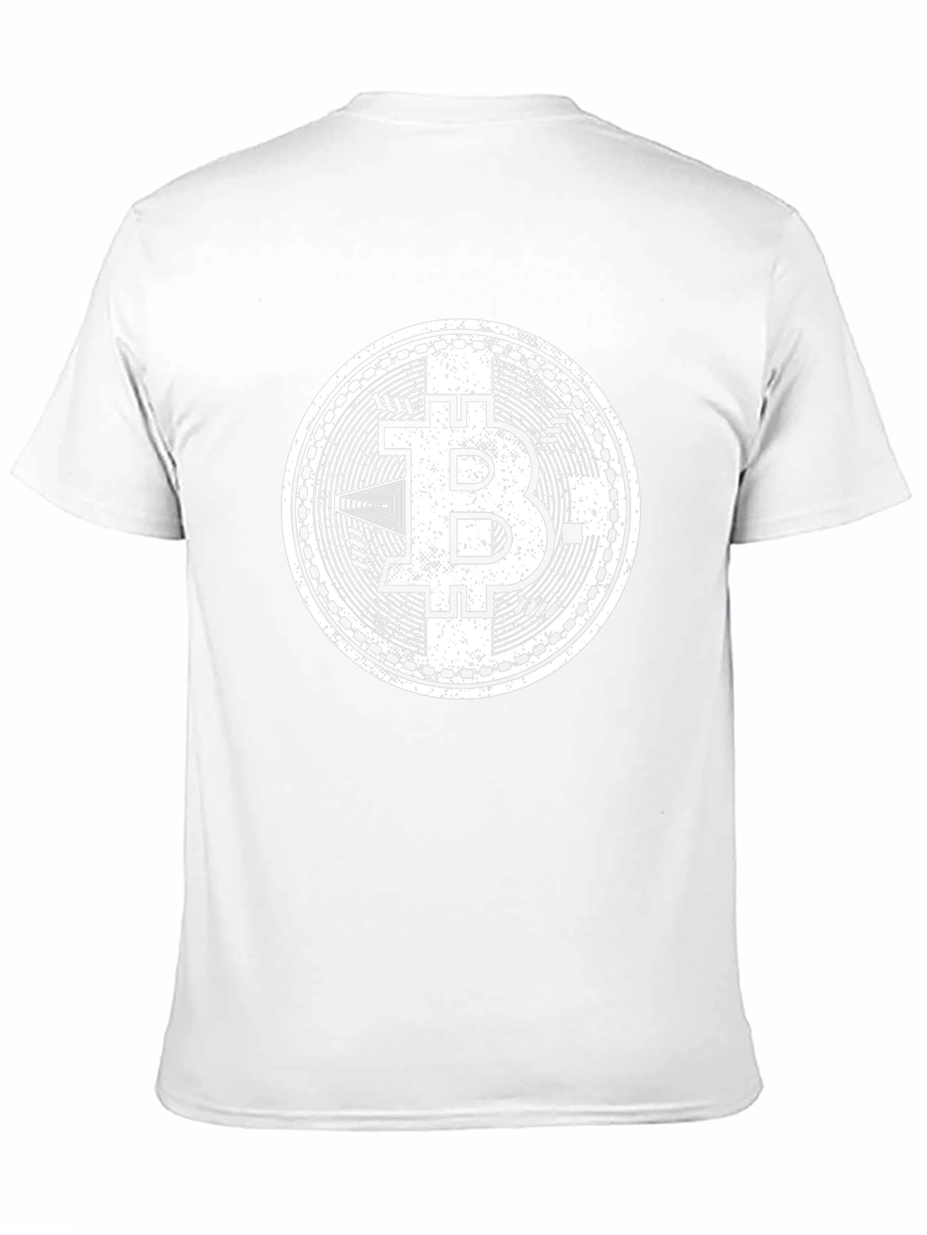 Bitcoin Cryptocurrency Graphic T-Shirt - Black