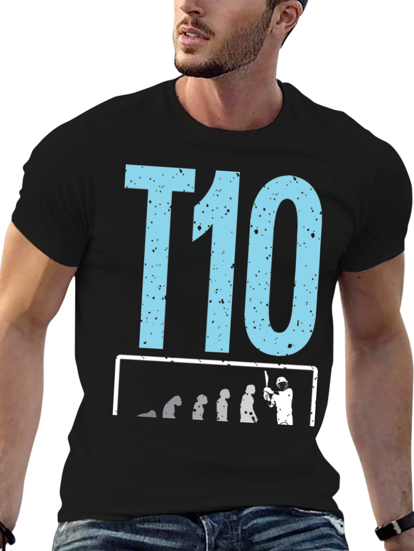 T10 Cricket Evolution Graphic Tee
