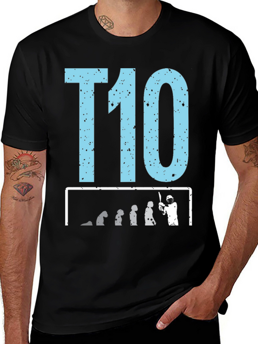 T10 Cricket Evolution Graphic Tee