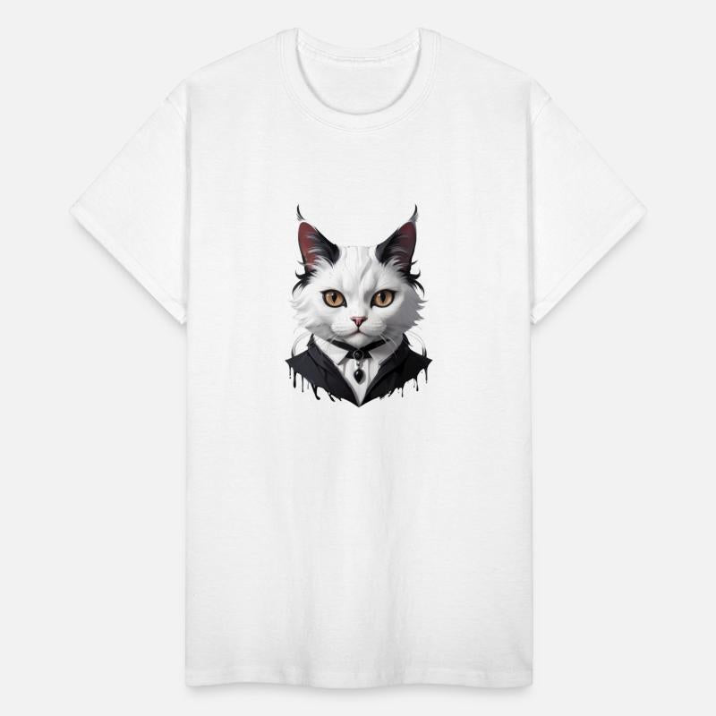 Charismatic Cat – Stylish & Humorous Design